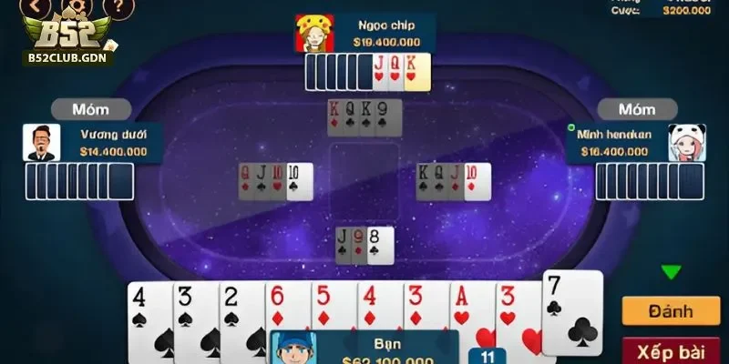 Phỏm B52 – Kinh Nghiệm Đánh Ít Thua Kinh nghiệm đọc vị đối thủ rất quan trọng