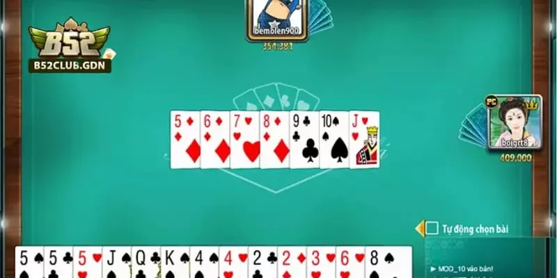 Tiến Lên B52 Có Auto Báo Không? Sự Thật Không có nút hoặc tính năng trong giao diện